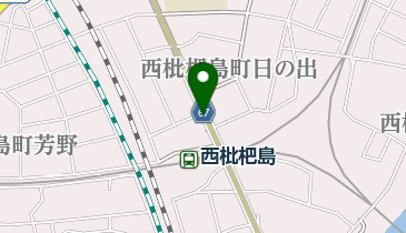 名鉄西枇杷島駅自転車駐車場の地図画像