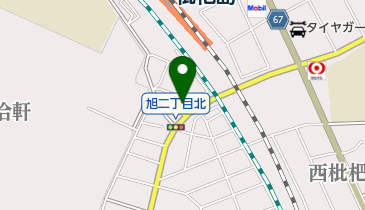 旭自転車駐車場の地図画像