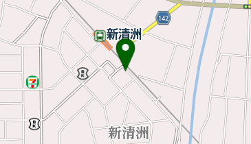 名鉄新清洲駅東自転車駐車場の地図画像