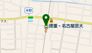 北名古屋市徳重・名古屋芸大駅東自転車駐車場の地図画像