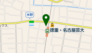 北名古屋市徳重・名古屋芸大駅西自転車駐車場の地図画像