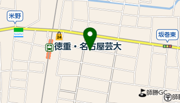 北名古屋市鹿田坂巻自転車駐車場の地図画像