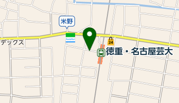 北名古屋市徳重広畑自転車駐車場の地図画像