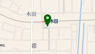 木田公共自転車駐車場の地図画像