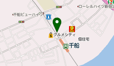 千船駅自転車駐車場の地図画像