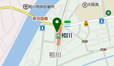 相川駅自転車駐車場の地図画像