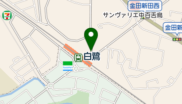 白鷺駅前西第3自転車等駐車場の地図画像