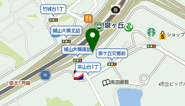 堺市 泉ヶ丘駅前南第1自転車等駐車場の地図画像