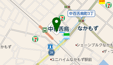 中百舌鳥駅前地下自転車等駐車場の地図画像