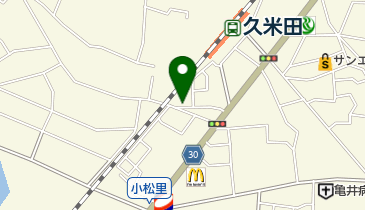 久米田駅南自転車等駐車場の地図画像