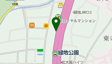 緑地公園駅西自転車駐車場 豊中市 自転車駐輪場 561 0872 の地図 アクセス 地点情報 Navitime