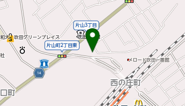 JR吹田駅前北自転車駐車場の地図画像