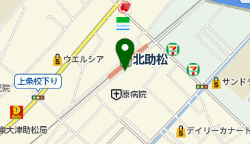 北助松駅前自転車預かり所の地図画像