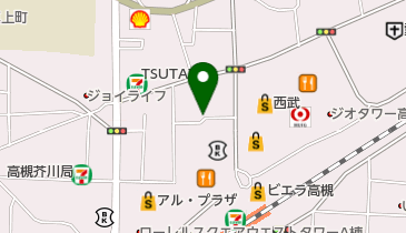 高槻駅北自転車駐車場の地図画像