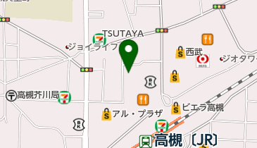 高槻駅北第2自転車駐車場の地図画像