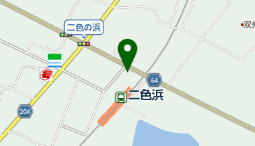 二色浜駅自転車駐車場の地図画像