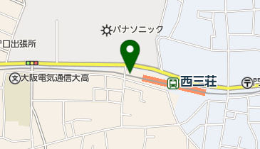 西三荘駅駐輪センターの地図画像