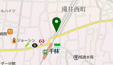 千林駅北自転車駐車場の地図画像