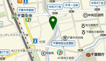 本千葉町時間貸バイク駐車場の地図画像