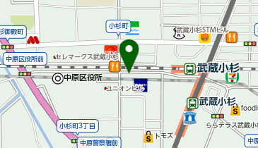 コスギ サード アヴェニューバイク駐輪場の地図画像