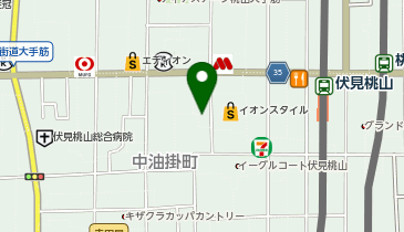 リパーク伏見大阪町バイク駐輪場の地図画像