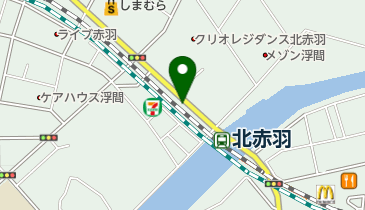 浮間三丁目自転車駐車場の地図画像