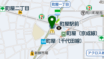 センターまちや自転車駐車場の地図画像