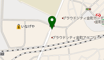 金町西自転車駐車場の地図画像