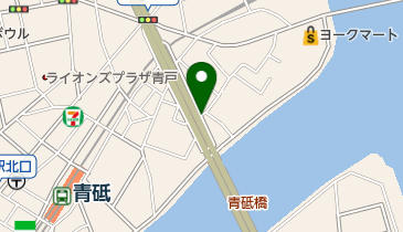 環七青砥橋下自転車駐車場の地図画像