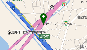 四つ木北自転車駐車場の地図画像