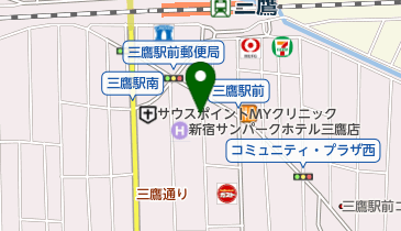 赤鳥居通り駐輪場の地図画像