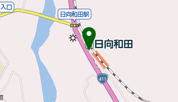 日向和田駅前自転車駐車場の地図画像