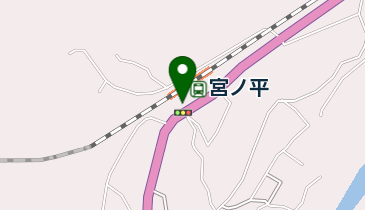 宮ノ平駅前自転車駐車場の地図画像