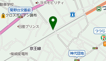 つつじヶ丘駅西第1自転車等駐車場の地図画像