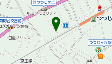 つつじヶ丘駅西第2自転車等駐車場の地図画像