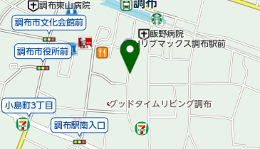 調布駅南第2自転車等駐車場の地図画像