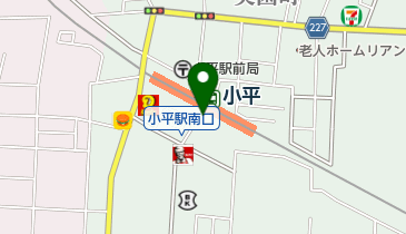 小平市営小平駅南口有料自転車駐車場の地図画像