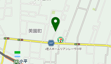 小平市営小平駅北第二有料自転車駐車場の地図画像