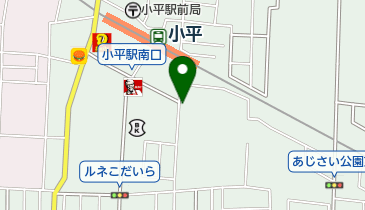 太田駐輪場の地図画像