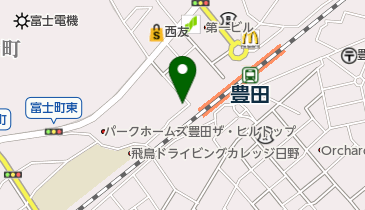豊田駅北口パーキングポストの地図画像