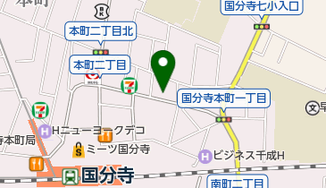 本町二丁目臨時駐車場の地図画像
