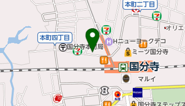 本町四丁目駐車場の地図画像
