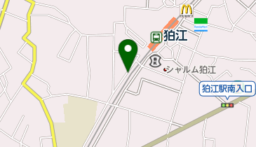 小田急狛江第2駐輪場の地図画像