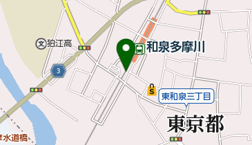 小田急和泉多摩川第2駐輪場の地図画像