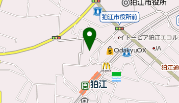 狛江駅北口自転車駐車場の地図画像