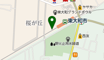 西武鉄道管理駐車場の地図画像