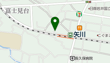 矢川駅北第3駐車場の地図画像