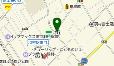 羽村駅東口第3自転車駐車場の地図画像