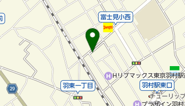 羽村駅東口第1自転車駐車場の地図画像