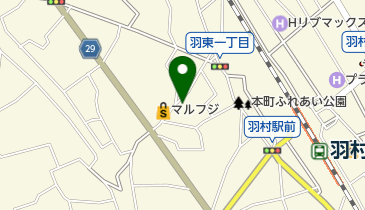 羽村駅西口第3自転車駐車場の地図画像